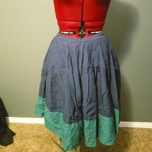 Urban outfitters Tulle color block skirt